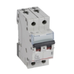 Slika Osigurač automatski 2P 10A C kriva 10kA Tx3 Legrand