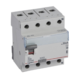 Slika Diferencijalna sklopka TX3 4P 25A 30mA AC 400V Legrand