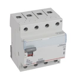 Slika Diferencijalna sklopka TX3 4P 80A 500mA A 400V Legrand