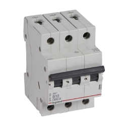 Slika Osigurač automatski 3P 10A kriva B 6kA Rx3 Legrand