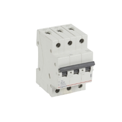 Slika Osigurač automatski 3P 20A kriva B 6kA Rx3 Legrand