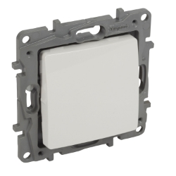 Slika Taster ugradni 6A 250VAC osvetljeni IP20 beli Niloe Legrand