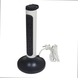 Slika Kabal produžni sa prekid. H05VV-F 3x1.5mm2 2M 4 priklj. mesta 2P+E sa prenapon. zaštitom Legrand