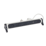 Slika Kabal produžni 6x2P+E 1.5M USB beli Legrand