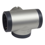 Slika Utičnica razdelna T 3 mesta 2P+E 16A aluminijum/tamno siva Legrand