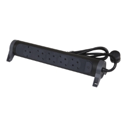 Slika Kabal produžni sa prekidačem H05VV-F 3x1.5mm2 1.5M 5 priključna mesta 2P+E crna/tamno siva Legrand