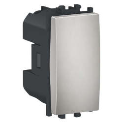 Slika Prekidač jednopolni modularni 1M 16A 250VAC srebrni Easy Styl Schneider