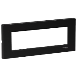 Slika Okvir 7M FLAT metalik crni Easy Styl Schneider