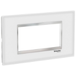 Slika Okvir 4M staklo beli/hrom Easy Styl Schneider