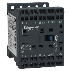 Slika Kontaktor 3P (3NO) 6A AC-3 špulna 24V DC Schneider