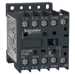 Slika Kontaktor 3P (3NO) 6A AC-3 špulna 220V DC Schneider