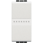 Slika Prekidač običan modularni 1M 16A aksijalni beli Living Light Legrand