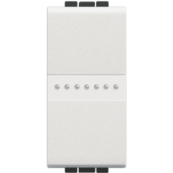 Slika Prekidač unakrsni modularni 1M 16A aksijalni beli Living Light Legrand