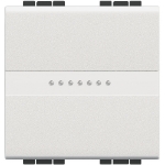 Slika Taster modularni 2M 10A beli Living Light Legrand