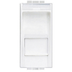 Slika Priključnica računarska modularna 1M RJ45 CAT 6 UTP bela Living Light Legrand
