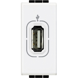 Slika Utičnica USB bela Living Light Legrand