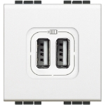 Slika USB punjač 2M beli Living Light Le Legrand