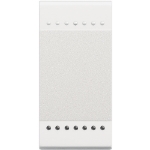 Slika Maska prekidača 1M bela Living Light Legrand