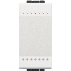 Slika Maska prekidača 1M bela Living Light Legrand