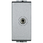 Slika Utičnica audio 3,5mm jack aluminijum Living Light Legrand