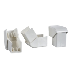 Slika Ultra podesivi spoljašnji ugao 40x16/25/40mm ABS beli Schneider