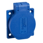 Slika Industrijska priključnica 10/16A 2P+E 250VAC IP54 ugradna Praktika Schneider