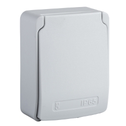 Slika Industrijska komunikaciona priključnica RJ45 65x45 sa 2xRJ45 IP65 nadgradna PratiKa Schneider