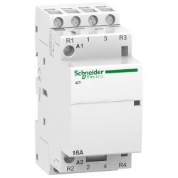 Slika Kontaktor instalacioni ICT 16A 4P 2NO+2NC špulna 220-240V AC Schneider