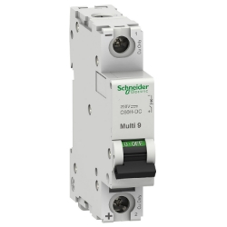 Slika Osigurač automatski Multi 9 C60H-DC 1P 3 A C kriva 10 kA Icu pri 220 V DCEN/IEC 60947-2 Schneider