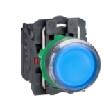 Slika Taster svetleći plavi fi22 NO+NC 24V AC/DC Harmony XB5 Schneider