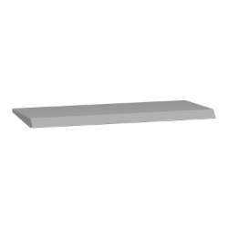 Slika Krov za razvodni orman Š800xD400 galvanizovani čelični RAL7035 Spacial CRN S3D Schneider