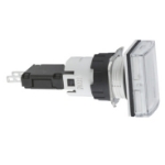Slika Lampica bela signalna pravougaona O16 LED integrisana 12...24V Schneider