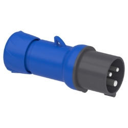 Slika Industrijski utikač 16A 2P+E 200-250VAC IP44 na kabal PratiKa Wander Schneider