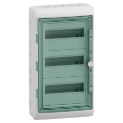 Slika Kaedra za modularni uređaj 3x12 modula 2 priključna bloka Schneider