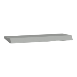 Slika Krov za razvodni orman Š500xD250 galvanizovani čelični RAL7035 Spacial CRN S3D Schneider