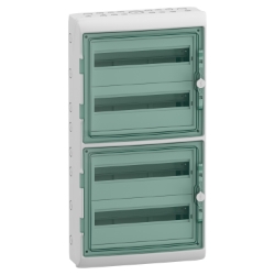 Slika Kaedra za modularni uređaj 4x18 modula 4 priključna bloka Schneider