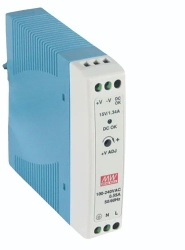 Slika Mini montažno prekidačko napajanje za DIN šinu Vin 85-264VAC120-370 VDC Vout 24 VDC (0-25A) P 60 W